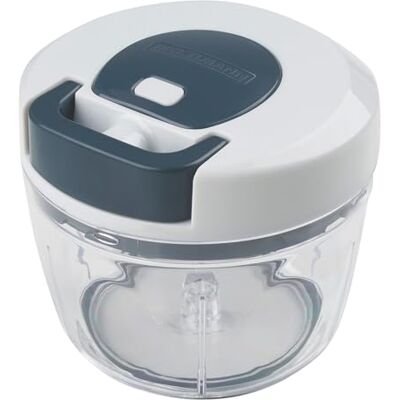 Fackelmann Hachoir manuel multifonction, Hachoir oignon manuel, Acier inoxydable, Plastique, 14,5 cm x 13 cm Fackelmann Hachoir manuel multifonction, Hachoir oignon manuel, Acier inoxydable, Plastique, 14,5 cm x 13 cm