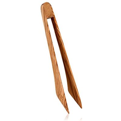 Metaltex 580618 Pince à Servir 30cm, Bois, Beige, 28 cm Metaltex 580618 Pince à Servir 30cm, Bois, Beige, 28 cm