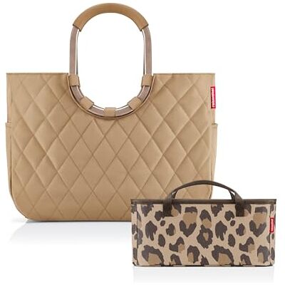 reisenthel Loopshopper L Cadre Rhombus Ginger + organiseur Leo Macchiato – Organiseur de poche fonctionnel : pour encore plus d'ordre dans votre sac à main reisenthel Loopshopper L Cadre Rhombus Ginger + organiseur Leo Macchiato – Organiseur de poche fonctionnel : pour encore plus d'ordre dans votre sac à main