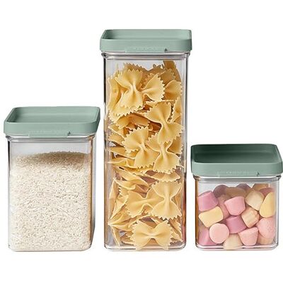 Mepal Boîtes de rangement de cuisine Omnia set de 3 pièces Boîtes Conservation Alimentaire avec Couvercles Rangement et Organisation de la Cuisine 700 ml, 1100 ml et 2000 ml Nordic sage Mepal Boîtes de rangement de cuisine Omnia set de 3 pièces Boîtes Conservation Alimentaire avec Couvercles Rangement et Organisation de la Cuisine 700 ml, 1100 ml et 2000 ml Nordic sage