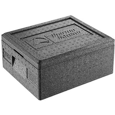 Thermohauser Boîte isotherme GN 1/2 en polypropylène Avec couvercle Noir 39 x 33 x 14,5 cm 7 l. Thermohauser Boîte isotherme GN 1/2 en polypropylène Avec couvercle Noir 39 x 33 x 14,5 cm 7 l.