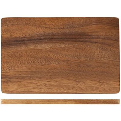 H&H 370/A Décoration alimentaire en bois rectangulaire H&H 370/A Décoration alimentaire en bois rectangulaire