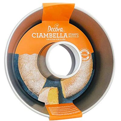 Decora - Ciambella Rotondo - Ø20 - H7.5cm - Cake Tin Decora - Ciambella Rotondo - Ø20 - H7.5cm - Cake Tin