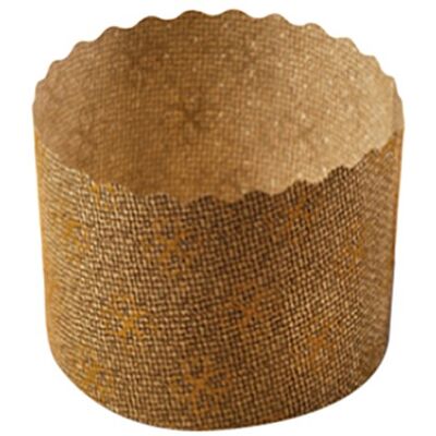 Garcia de Pou Panettone Moules de cuisson en boîte, 6 x 4,5 cm, papier, marron, 30 x 30 x 30 cm Garcia de Pou Panettone Moules de cuisson en boîte, 6 x 4,5 cm, papier, marron, 30 x 30 x 30 cm