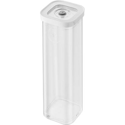 ZWILLING Boîte de rangement en forme de cube 4S Transparent-blanc Ligne grise ZWILLING Boîte de rangement en forme de cube 4S Transparent-blanc Ligne grise