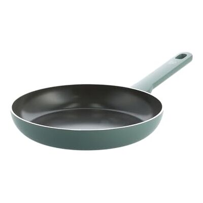 GreenChef Tones Poêle à frire antiadhésive en céramique compatible avec plaques à induction, sans PFAS et passe au lave-vaisselle et au four Bleu 28 cm GreenChef Tones Poêle à frire antiadhésive en céramique compatible avec plaques à induction, sans PFAS et passe au lave-vaisselle et au four Bleu 28 cm