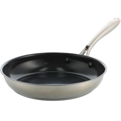 GreenChef Enduro Poêle 24 cm, céramique antiadhésive, induction Revêtement antiadhésif en céramique Lermolon, acier inoxydable, induction, four 220 °C, lave-vaisselle GreenChef Enduro Poêle 24 cm, céramique antiadhésive, induction Revêtement antiadhésif en céramique Lermolon, acier inoxydable, induction, four 220 °C, lave-vaisselle