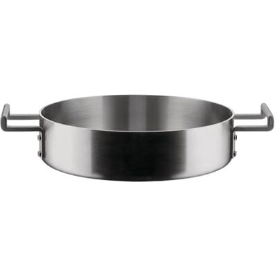 Alessi Convivio DC102/24 - Casserole en acier inoxydable trilame pour induction Alessi Convivio DC102/24 - Casserole en acier inoxydable trilame pour induction