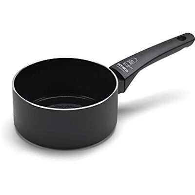 Moneta Recy Casserole à induction, surface en matériaux recyclés, revêtement antiadhésif et anti-rayures, tous feux, Lavable au lave-vaisselle, 16 cm Moneta Recy Casserole à induction, surface en matériaux recyclés, revêtement antiadhésif et anti-rayures, tous feux, Lavable au lave-vaisselle, 16 cm