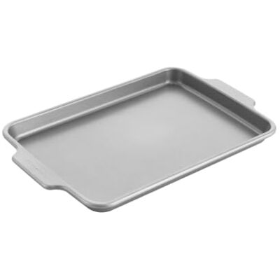 KitchenAid Plaque à pâtisserie 33 x 22,5 cm, acier aluminisé, antiadhésif Acier aluminisé 0,8 mm, revêtement céramique antiadhésif, four 230 °C, lave-vaisselle KitchenAid Plaque à pâtisserie 33 x 22,5 cm, acier aluminisé, antiadhésif Acier aluminisé 0,8 mm, revêtement céramique antiadhésif, four 230 °C, lave-vaisselle