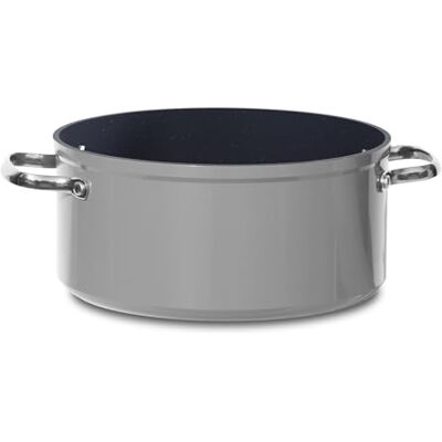 Nuwave Healthy Duralon Marmite antiadhésive en céramique bleue de 4,7 L, gris froid, infusée de diamant, résistante aux rayures, sans PFAS, passe au lave-vaisselle et au four, prête à induction et Nuwave Healthy Duralon Marmite antiadhésive en céramique bleue de 4,7 L, gris froid, infusée de diamant, résistante aux rayures, sans PFAS, passe au lave-vaisselle et au four, prête à induction et