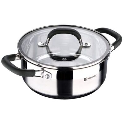 Bergner Casserole Ø 20 cm Acier Inoxydable Bergner Casserole Ø 20 cm Acier Inoxydable