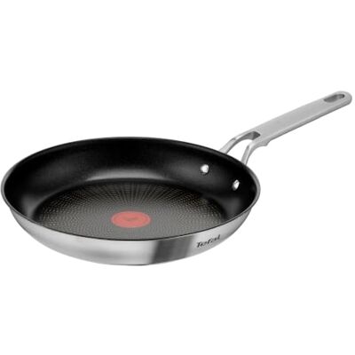Rowenta Tefal Extreme Poêle Antiadhésif 28 cm Inox Batterie cuisine induction inox Revêtement antiadhésif ultra résistant Compatible spatules métal Rowenta Tefal Extreme Poêle Antiadhésif 28 cm Inox Batterie cuisine induction inox Revêtement antiadhésif ultra résistant Compatible spatules métal