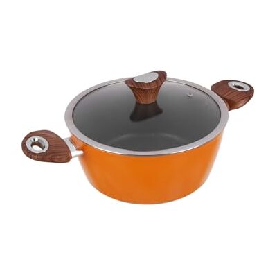 Casserole KASANOVA 24cm orange Kolors avec couvercle - Casserole Casserole KASANOVA 24cm orange Kolors avec couvercle - Casserole