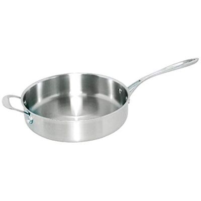 Vogue GG032 Sauteuseà trois parois en acier inoxydable Diamètre 280 mm Vogue GG032 Sauteuseà trois parois en acier inoxydable Diamètre 280 mm