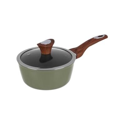 KASANOVA Verte 18cm Casserole Antiadhésive - Ustensiles de Cuisine KASANOVA Verte 18cm Casserole Antiadhésive - Ustensiles de Cuisine