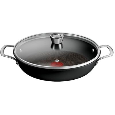 Rowenta Tefal Explore Poêle Tout-en-un avec Couvercle Thermo-Signal 28 cm Poêle anti adhesive induction FusionCore brevetée Cuisson 4-5 personnes Résistante aux ustensiles métal Thermo-Signal Rowenta Tefal Explore Poêle Tout-en-un avec Couvercle Thermo-Signal 28 cm Poêle anti adhesive induction FusionCore brevetée Cuisson 4-5 personnes Résistante aux ustensiles métal Thermo-Signal