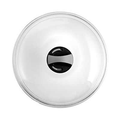BALLARINI Cortina Granitium Igloo Couvercle en verre transparent, 24 cm BALLARINI Cortina Granitium Igloo Couvercle en verre transparent, 24 cm