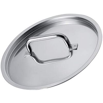 PIAZZA 092916 Couvercle Ø 16 cm Acier Inoxydable Argent Ø PIAZZA 092916 Couvercle Ø 16 cm Acier Inoxydable Argent Ø