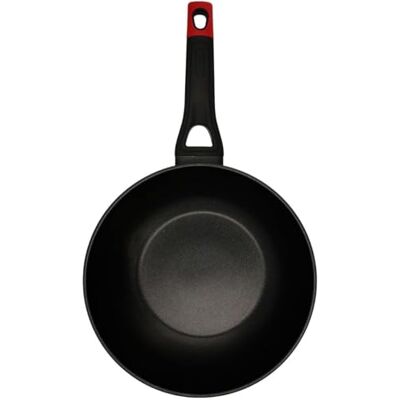 Pyrex OPTIMA + Wok Aluminium forgé 28 cm Pyrex OPTIMA + Wok Aluminium forgé 28 cm