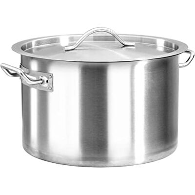 vidaXL Marmite 32 L 40x26 cm Acier inoxydable vidaXL Marmite 32 L 40x26 cm Acier inoxydable