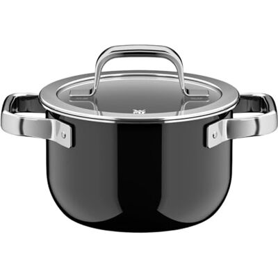 WMF Fusiontec Mineral Pro 0518645290 Faitout avec couvercle, 16 cm, matériau résistant aux rayures, convient à tous les types de feux, fabriquée en Allemagne, noire WMF Fusiontec Mineral Pro 0518645290 Faitout avec couvercle, 16 cm, matériau résistant aux rayures, convient à tous les types de feux, fabriquée en Allemagne, noire