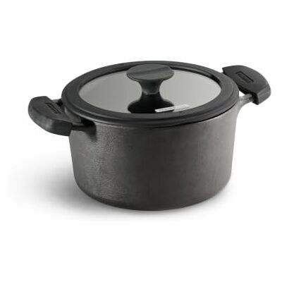 Tramontina Casserole en fonte précursée Titanex 24 cm 4,9 l Tramontina Casserole en fonte précursée Titanex 24 cm 4,9 l