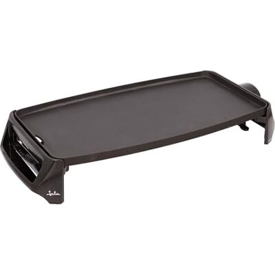 Jata Gr195 Fer à rôtir de cuisine sur toute la surface 46 x 25 cm anti-adhésif sans Pfoa très résistant aux rayures facile à nettoyer avec bac collecteur de sauces 2200 W Noir Jata Gr195 Fer à rôtir de cuisine sur toute la surface 46 x 25 cm anti-adhésif sans Pfoa très résistant aux rayures facile à nettoyer avec bac collecteur de sauces 2200 W Noir