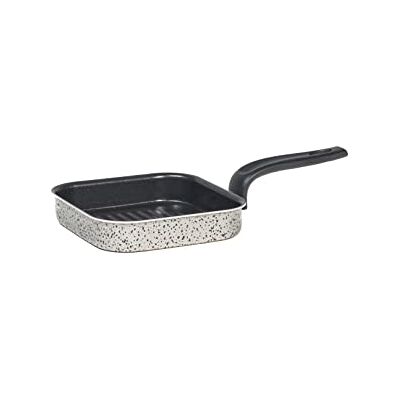 Home Salt Npepper Poêle grill en aluminium avec revêtement antiadhésif, 14,5 cm Home Salt Npepper Poêle grill en aluminium avec revêtement antiadhésif, 14,5 cm