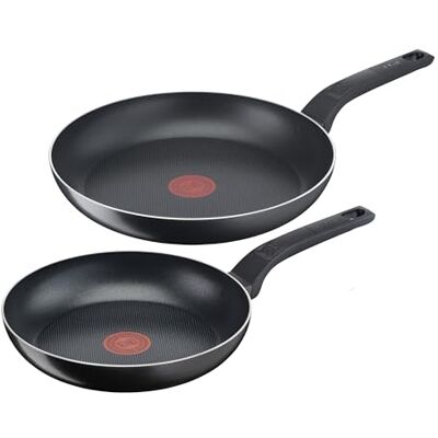 Tefal Easy Cook & Clean Lot de 2 poêles 20 et Antiadhésive 28 cm Tefal Easy Cook & Clean Lot de 2 poêles 20 et Antiadhésive 28 cm