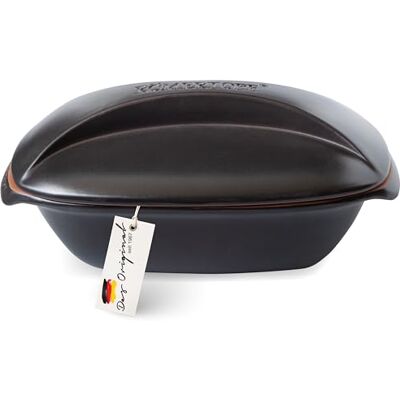 Romertopf Römertopf CULINARIO Cocotte pour 4 personnes – Cocotte de 3 litres avec couvercle en céramique – Pour mijoter, rôtir et cuire à la vapeur – Passe au four Romertopf Römertopf CULINARIO Cocotte pour 4 personnes – Cocotte de 3 litres avec couvercle en céramique – Pour mijoter, rôtir et cuire à la vapeur – Passe au four