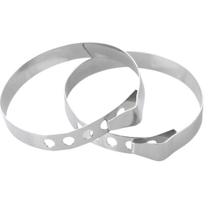 Ensemble de 6 anneaux à roulades en acier inoxydable - Ustensile de cuisine Ensemble de 6 anneaux à roulades en acier inoxydable - Ustensile de cuisine