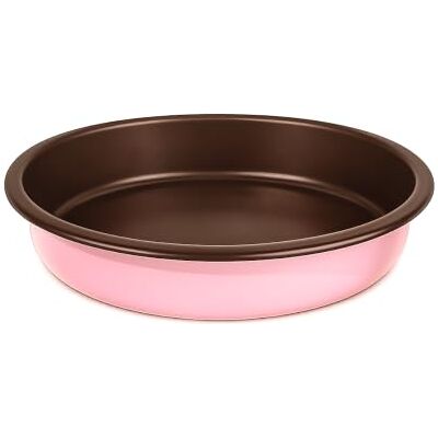 Cuisinox , Moule à manqué D26 cm en aluminium, Dolce, Rose Aluminium recyclé et recyclable avec revêtement antiadhésif, Revêtement antiadhésif, Rose Hibiscus et chocolat Cuisinox , Moule à manqué D26 cm en aluminium, Dolce, Rose Aluminium recyclé et recyclable avec revêtement antiadhésif, Revêtement antiadhésif, Rose Hibiscus et chocolat