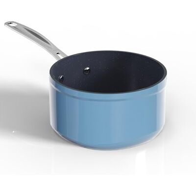 Nuwave Healthy Duralon Casserole antiadhésive en céramique bleue de 3 L, infusée de diamant, résistante aux rayures, sans PFAS, passe au lave-vaisselle et au four, prête à induction et chauffe Nuwave Healthy Duralon Casserole antiadhésive en céramique bleue de 3 L, infusée de diamant, résistante aux rayures, sans PFAS, passe au lave-vaisselle et au four, prête à induction et chauffe