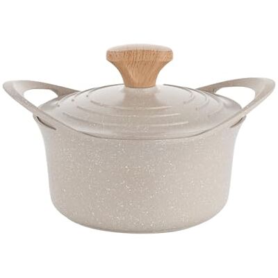 Florina Casserole en Aluminium OSLO (2,8 l) I 20 cm de Diamètre I Revêtement Antiadhésif Céramique I Poignée Ergonomique Softgrip I Marmite Adaptée pour les Plaques à Induction, à Gaz et Électriques Florina Casserole en Aluminium OSLO (2,8 l) I 20 cm de Diamètre I Revêtement Antiadhésif Céramique I Poignée Ergonomique Softgrip I Marmite Adaptée pour les Plaques à Induction, à Gaz et Électriques