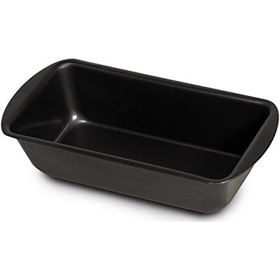 Guardini Gardenia Moule Plumcake 21 x 10 cm, acier avec revêtement antiadhésif, noir Guardini Gardenia Moule Plumcake 21 x 10 cm, acier avec revêtement antiadhésif, noir