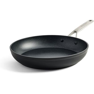 KitchenAid Forged Poêle à frire 30 cm en aluminium anodisé Céramique antiadhésive sans PFAS Poêle induction et tout feux Passe au four jusqu'à 220 °C et lave-vaisselle Poignée inox Noir KitchenAid Forged Poêle à frire 30 cm en aluminium anodisé Céramique antiadhésive sans PFAS Poêle induction et tout feux Passe au four jusqu'à 220 °C et lave-vaisselle Poignée inox Noir