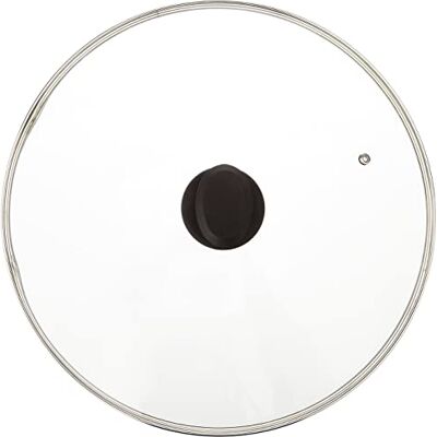 Home Couvercle en verre B / inox Cm36 - Couvercle de cuisson Home Couvercle en verre B / inox Cm36 - Couvercle de cuisson