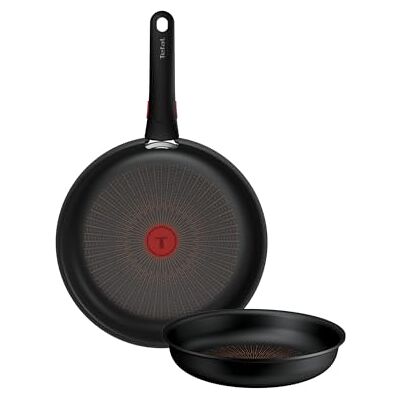 Rowenta Tefal Ingenio Explore On Set 2 Poêles et avec Poignée 22cm 26cm Set cuisine avec technologie brevetée Fusioncore Poêle anti-rayures Passage plaque four et réfrigérateur Gain de place Rowenta Tefal Ingenio Explore On Set 2 Poêles et avec Poignée 22cm 26cm Set cuisine avec technologie brevetée Fusioncore Poêle anti-rayures Passage plaque four et réfrigérateur Gain de place
