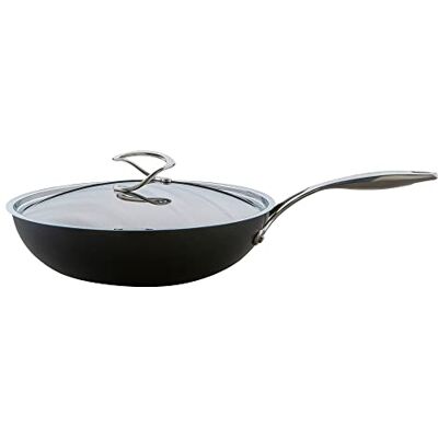 Circulon Style Sauteuse anodisée avec couvercle Noir 30 cm Circulon Style Sauteuse anodisée avec couvercle Noir 30 cm