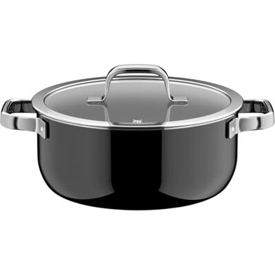 WMF Fusiontec Mineral Pro 0518635290 Casserole à induction avec couvercle, 24 cm, durable, matériau résistant aux rayures, convient à tous les types de feux, fabriquée en Allemagne, noire WMF Fusiontec Mineral Pro 0518635290 Casserole à induction avec couvercle, 24 cm, durable, matériau résistant aux rayures, convient à tous les types de feux, fabriquée en Allemagne, noire