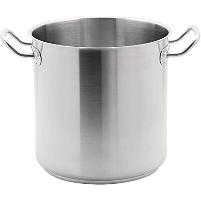 Vogue Casserole profonde en acier inoxydable 300 x 300 mm 20,5 l Vogue Casserole profonde en acier inoxydable 300 x 300 mm 20,5 l