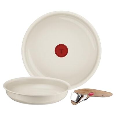 Tefal (Re) flect Batterie de cuisine Poêles et casseroles 3 pièces Poêle et casserole induction avec poignée amovible brevetée Revêtement céramique antiadhésif Gain de place 70% Tefal (Re) flect Batterie de cuisine Poêles et casseroles 3 pièces Poêle et casserole induction avec poignée amovible brevetée Revêtement céramique antiadhésif Gain de place 70%