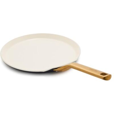GreenChef GreenPan Reserve 2.0 Poêle à crêpes en céramique anti-adhésive Bleu 26 cm Poêle à crêpes de 26 cm avec revêtement antiadhésif en céramique sans PFAS, induction et poignée dorée GreenChef GreenPan Reserve 2.0 Poêle à crêpes en céramique anti-adhésive Bleu 26 cm Poêle à crêpes de 26 cm avec revêtement antiadhésif en céramique sans PFAS, induction et poignée dorée