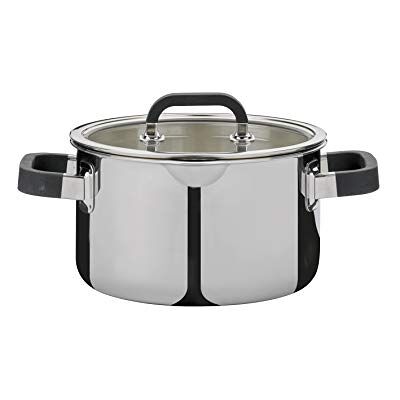 Spring 0315540620 Fusion 2+ Marmite avec couvercle en acier inoxydable Ø 20 cm 3,7 l Spring 0315540620 Fusion 2+ Marmite avec couvercle en acier inoxydable Ø 20 cm 3,7 l