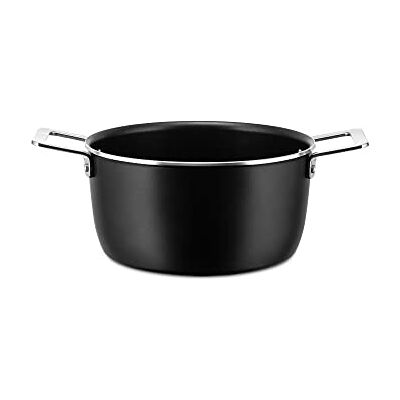 Alessi POTS & Pans, CWASSERUOLA AL, aluminium, acier inoxydable 18/10, multicolore, taille unique Alessi POTS & Pans, CWASSERUOLA AL, aluminium, acier inoxydable 18/10, multicolore, taille unique