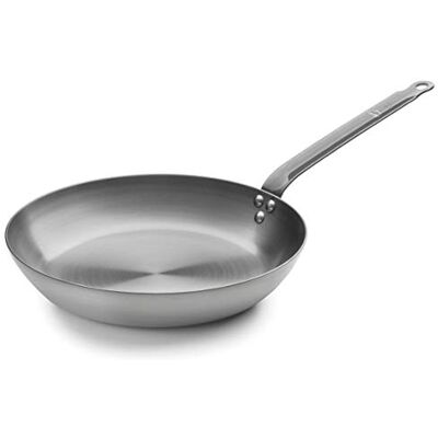 LACOR 63620 Poêles en Tole Acier 20 cm, Rouges, Gris LACOR 63620 Poêles en Tole Acier 20 cm, Rouges, Gris
