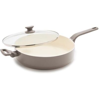 GreenChef GreenPan Essence Pro Poêle à frire avec couvercle 28 cm 4,25 l Revêtement antiadhésif en céramique sans PFAS Compatible induction Passe au four jusqu'à 160 °C Passe au lave-vaisselle GreenChef GreenPan Essence Pro Poêle à frire avec couvercle 28 cm 4,25 l Revêtement antiadhésif en céramique sans PFAS Compatible induction Passe au four jusqu'à 160 °C Passe au lave-vaisselle