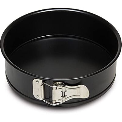 Guardini Gardenia Moule à gâteau ouvert 1 fond 18 cm, acier avec revêtement antiadhésif, noir Guardini Gardenia Moule à gâteau ouvert 1 fond 18 cm, acier avec revêtement antiadhésif, noir