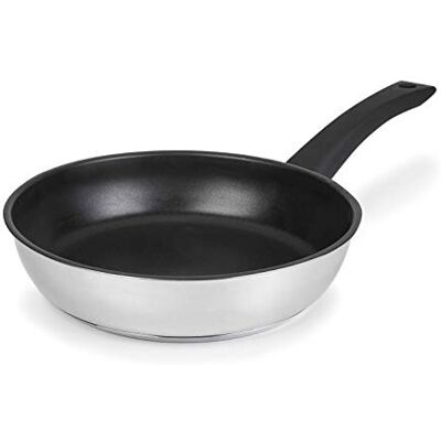 LACOR 71324 Poêle Durit Lisse Inox 18/10 Diamètre 24cm LACOR 71324 Poêle Durit Lisse Inox 18/10 Diamètre 24cm